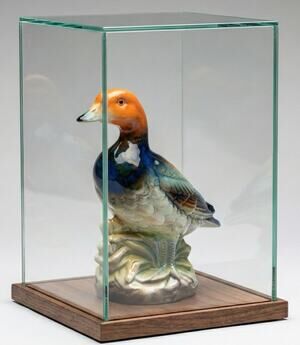 Orleans Japan Duck Figurine Vintage Ceramic Mallard Bird Home Decor